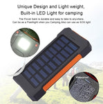 30000mah Solar Charger, LED w/ Hook Design