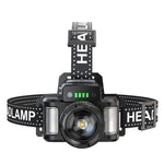 1000LM Head Lamp, 3 Lighting Modes Rechargeable  Zoomable