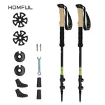 Nordic Walking Sticks Ultralight w/Quick Lock